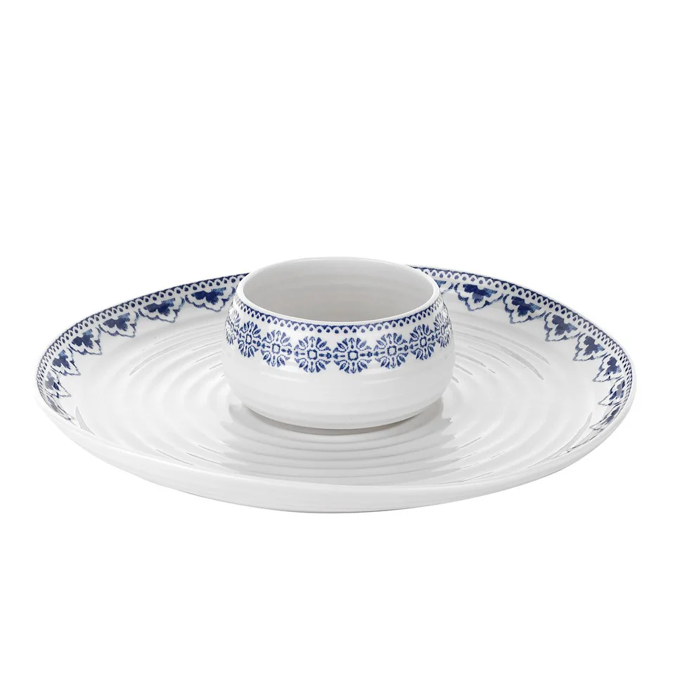 Sophie Conran for Portmeirion Dipping Dish and Platter - White Image 1