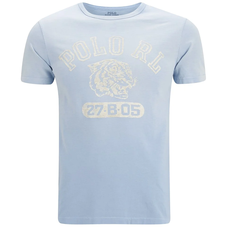 Polo Ralph Lauren Men's Polo Print Crew Neck T-Shirt - Bali Blue Image 1