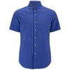 Polo Ralph Lauren Men's Short Sleeve Oxford Shirt - Spectrum Blue - Image 1