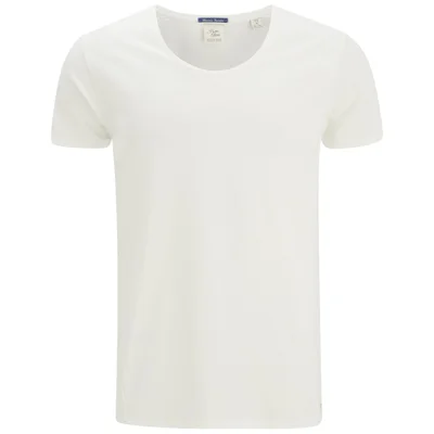 Scotch & Soda Men's Home Alone Twisted Seam T-Shirt - White