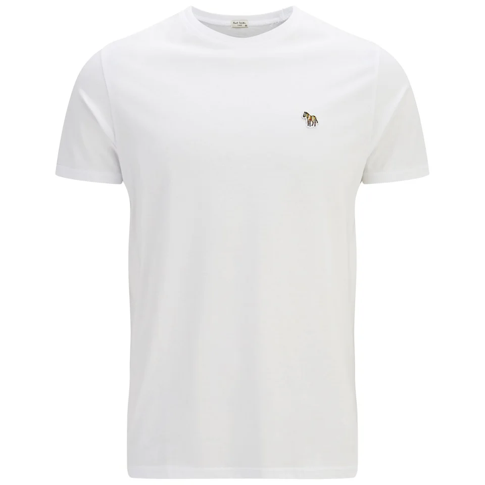 Paul Smith Jeans Men's Zebra Logo T-Shirt - White Image 1
