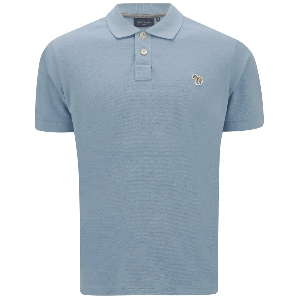 Paul Smith Jeans Men's Short Sleeve Polo Shirt - Sky Image 1