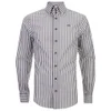 Vivienne Westwood Men's Candy Stripe Poplin Shirt - Grey - Image 1