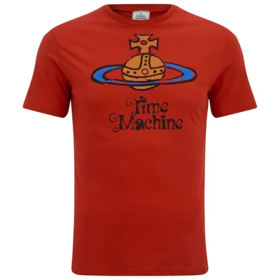 Vivienne Westwood Men's Large Logo Crew Neck T-Shirt - Red