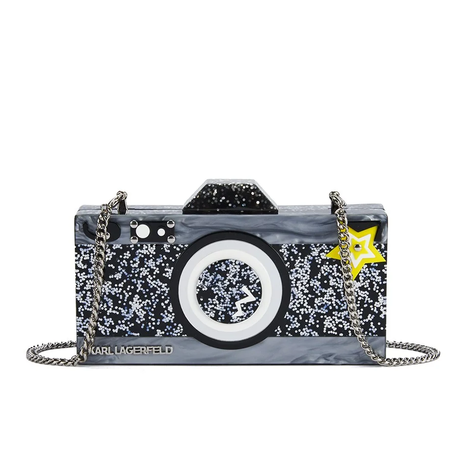 Karl Lagerfeld Seventees Women's K/Camera Clutch Bag - Black Image 1