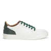 AMI Men's Low Top Sneakers - Green - Image 1