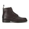 Private White VC X Cheaney Shoes Mens Eden Botton Boots - Walnut - Image 1
