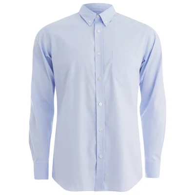 Private White VC Men's Button-Down Oxford Shirt - Blue