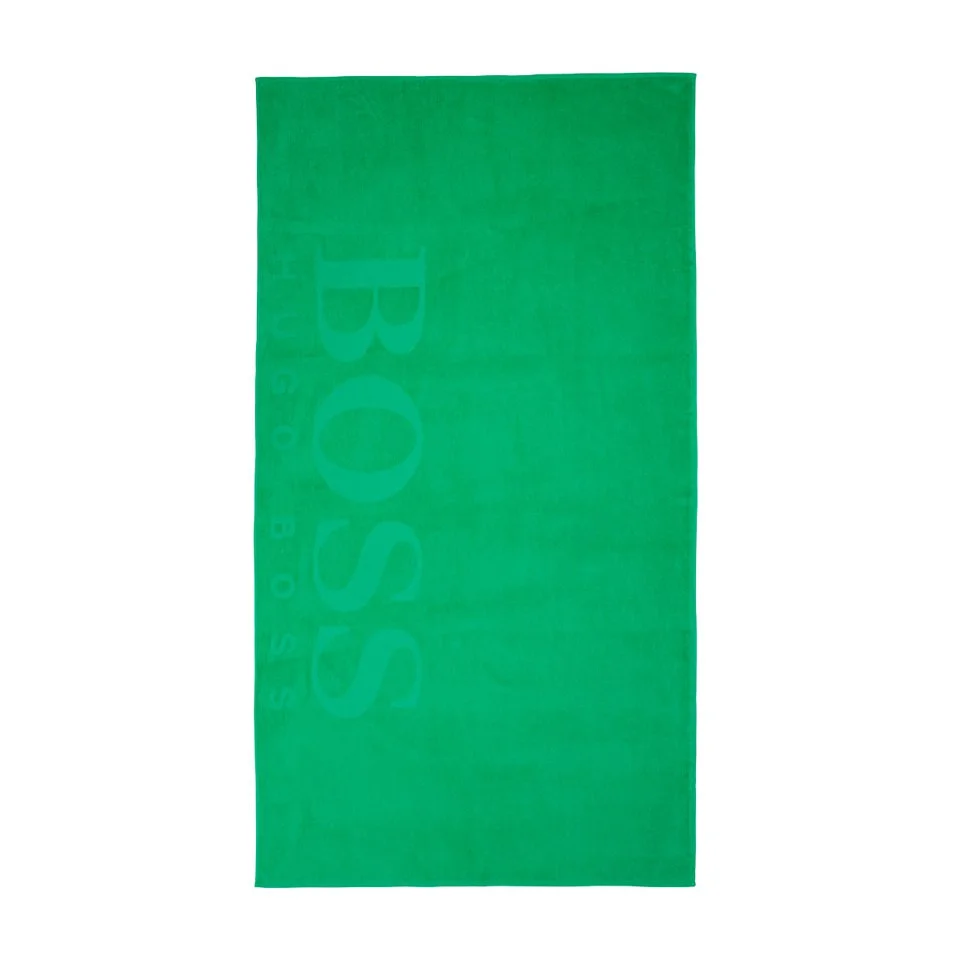 Hugo BOSS Carved Beach Towel - Mint Image 1