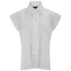 Vivienne Westwood Anglomania Women's Band Basic Shirting Shirt - White - Image 1