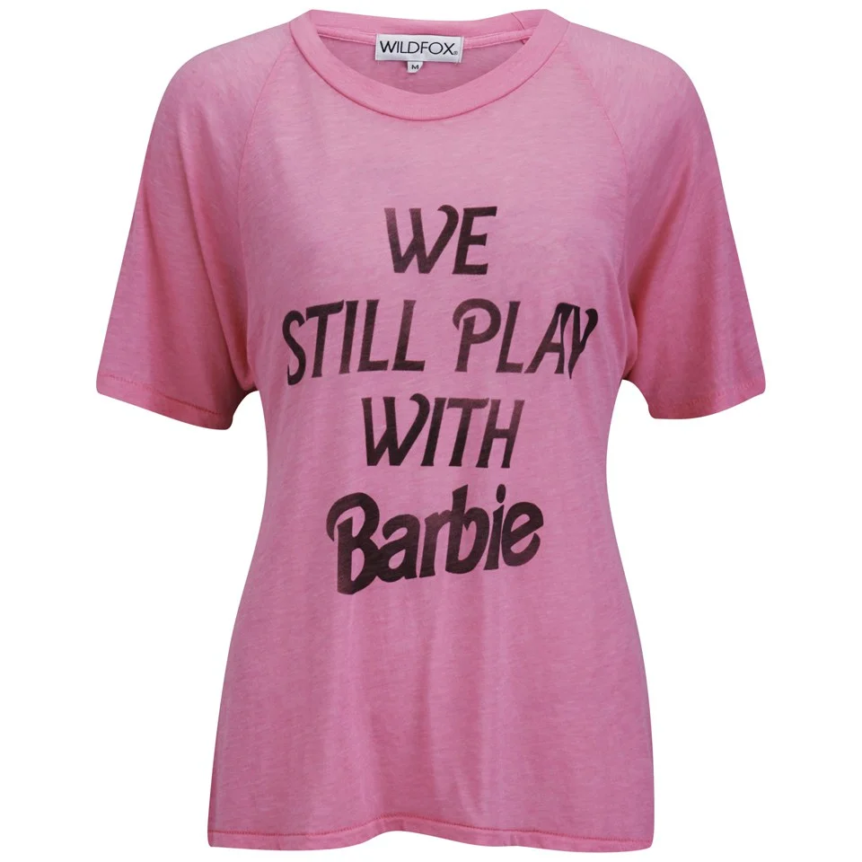 Wildfox Women's Not Too Old Barbie T-Shirt - Neon Convertible Image 1