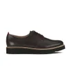 Oliver Spencer Men's Baxter Leather Derby Shoes - Brown - Image 1