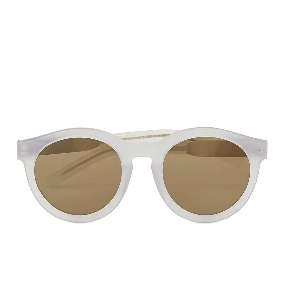 LDNR Women's Compton Sunglasses - Matte Crystal/Brown Image 1
