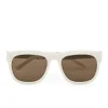 LDNR Women's Redchurch Sunglasses - White/Smoke - Image 1
