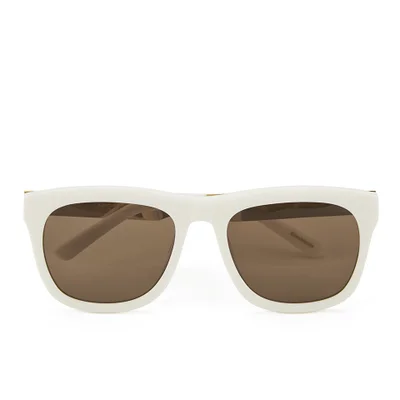 LDNR Women's Redchurch Sunglasses - White/Smoke