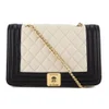 Love Moschino Women's Quilted Cross Body Bag - Black/Ivory - Image 1