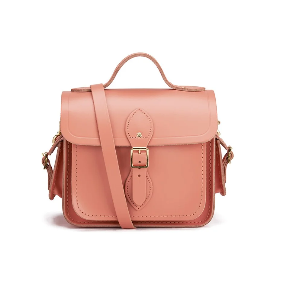 The Cambridge Satchel Company Small Traveller Bag with Side Pockets - Tea Rose Image 1