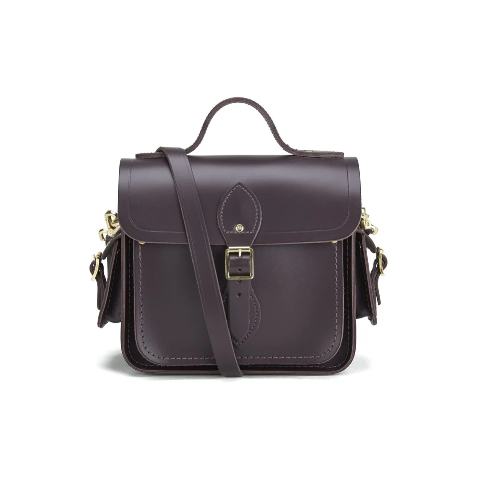 The Cambridge Satchel Company Small Traveller Bag with Side Pockets - Port Image 1