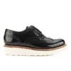 Grenson Women's Emily V Patent Leather Brogues - Black Patent - Image 1