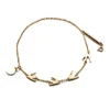 McQ Alexander McQueen Women's Fine Chain Swallow Bracelet - Shiny Gold - Image 1