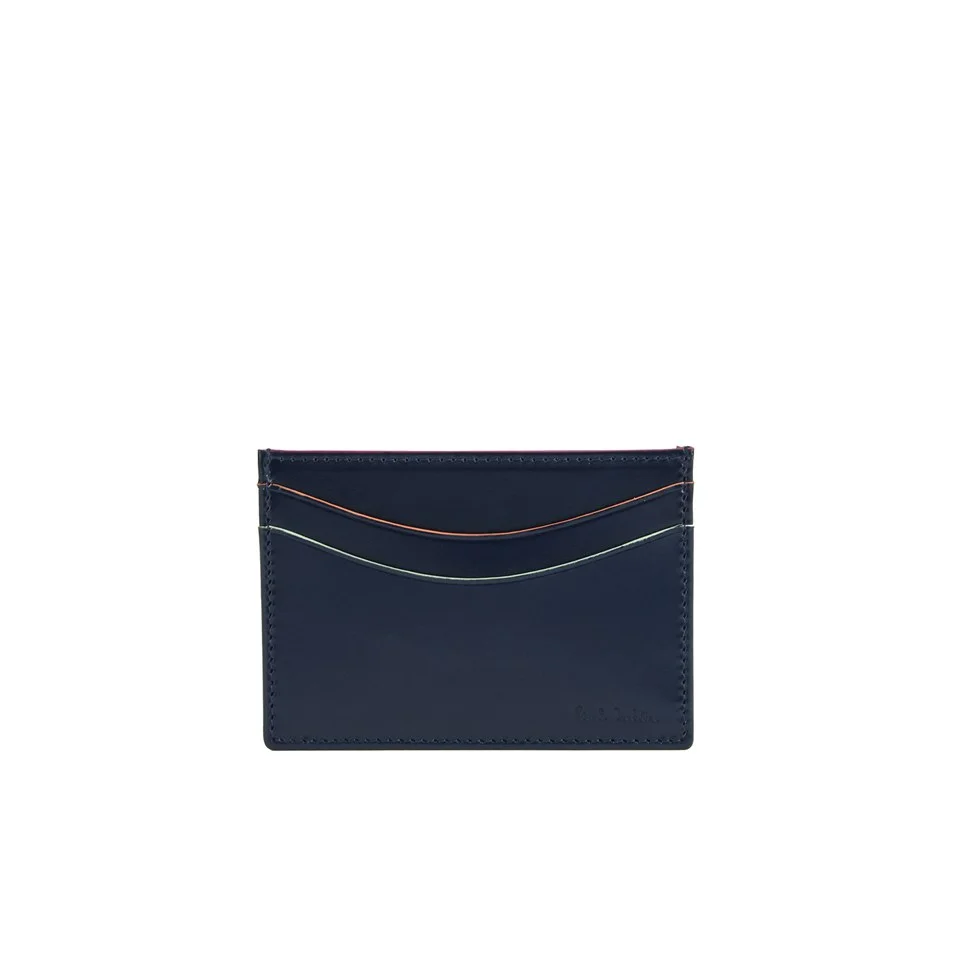 Paul Smith Accessories Men's Colour Flash Credit Card Case - Navy Image 1