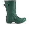 Hunter Women's Original Back Adjustable Short Wellington Boots - Green - Image 1