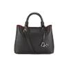 Diane von Furstenberg Women's Voyage on-the-Go Small Leather Carryall Tote Bag - Black - Image 1
