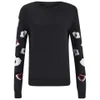 Karl Lagerfeld Women's Choupette Love Eyes Sweatshirt - Black - Image 1