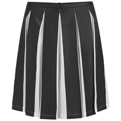 Sonia by Sonia Rykiel Women's Jupe Pleated Skirt - Ecru/Black