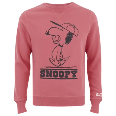 TSPTR Men's Baseball Snoopy Sweatshirt - Pink