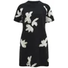 Marc by Marc Jacobs Women's Grand Painted Flower T-Shirt Dress - Black/Multi - Image 1