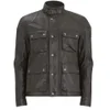 Belstaff Men's Burgess Leather Blouson Jacket - Dark Brown - Image 1