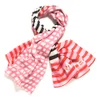 Marc by Marc Jacobs Women's Woven Stripe Mash Up Scarf - Pink/Multi - Image 1