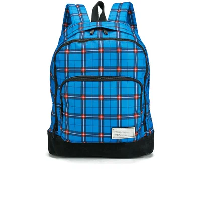 Marc by Marc Jacobs Men's Printed Thomas Plaid Ultimate Directoire Backpack - Blue/Multi