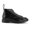 Dr. Martens Men's 'Made in England' LTT Leather Lace Up Boots - Black Boanil Brush - Image 1