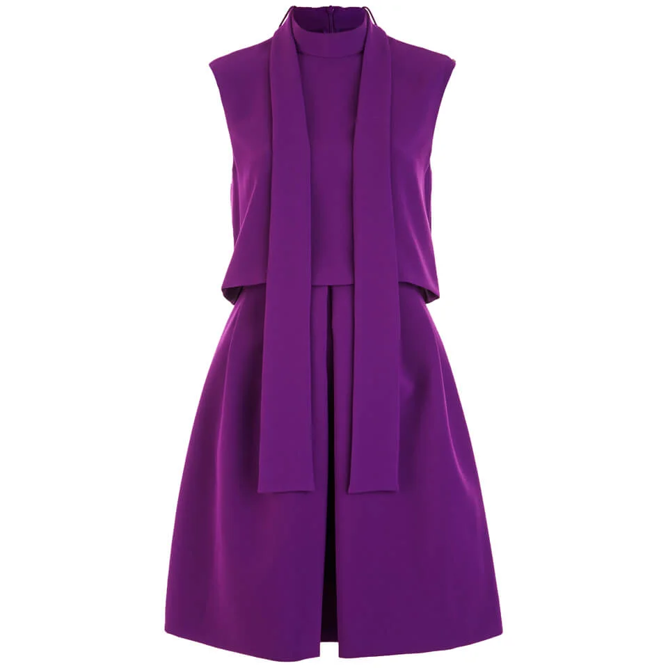 Sportmax Code Women's Edy Dress - Purple Image 1
