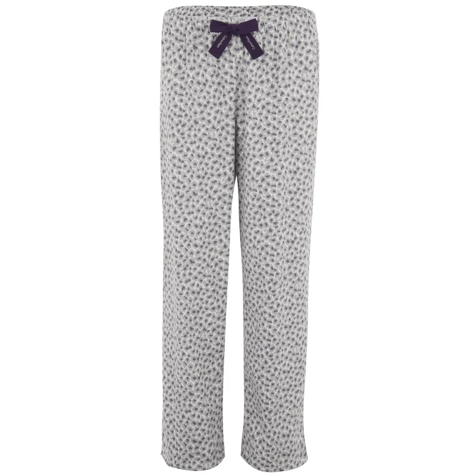 Calvin Klein Women's Flannel Pyjama Pants - Vintage Skin Image 1