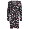 Love Moschino Women's Fine All Over Print Dress - Black - Image 1
