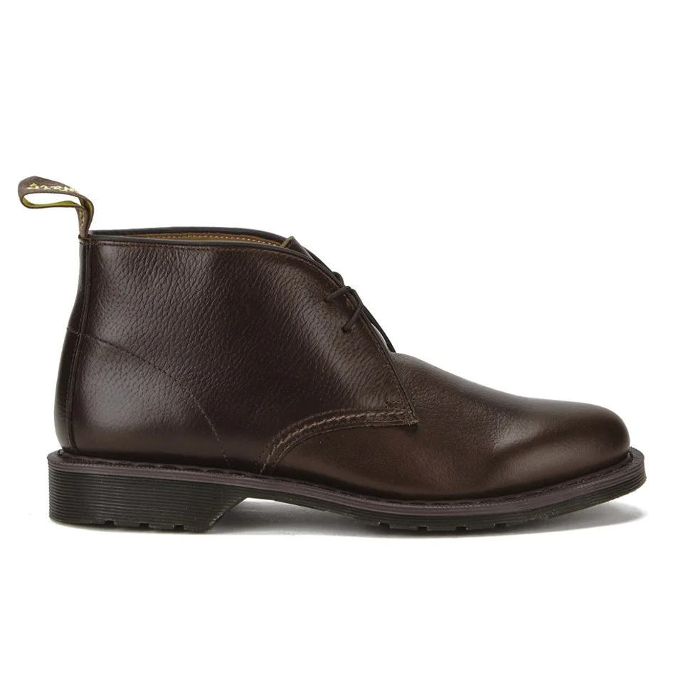 Dr. Martens Men's Oscar Sawyer New Nova Leather Desert Boots - Dark Brown Image 1
