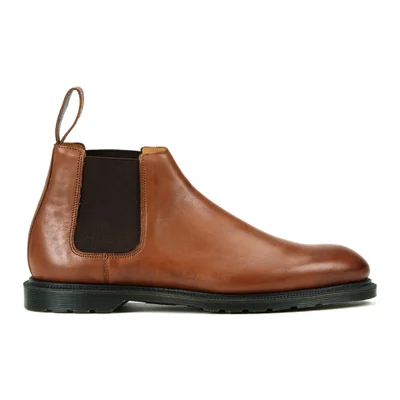 Dr. Martens Men's Henley Wilde Temperley Leather Low Chelsea Boots - Oak