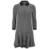 Diane von Furstenberg Women's Samuella Dot Diamond Shirt Dress - Medium Black - Image 1