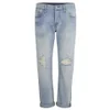 Levi's Women's 501 Mid Waist Ripped Jeans - Old Favorite - Image 1