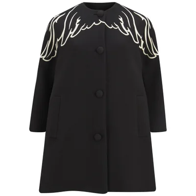 REDValentino Women's Wing Coat - Black