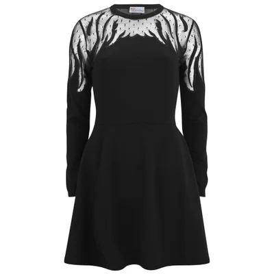 REDValentino Women's Wing Dress - Black