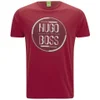 BOSS Green Men's Chest Print T-Shirt - Red - Image 1
