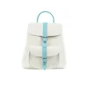 Grafea Women's Oscar Baby Backpack - White/Light Blue - Image 1