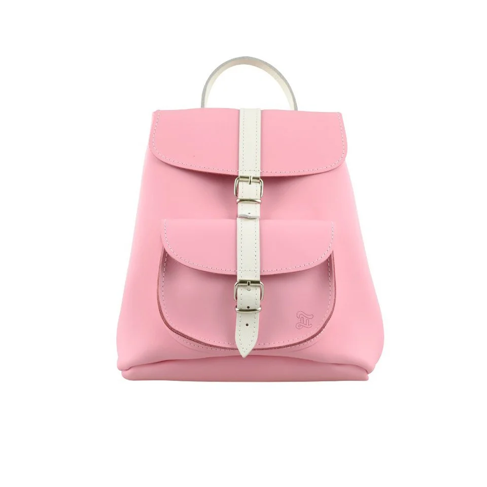 Grafea Women's Amelia Baby Backpack - Pink/White Image 1