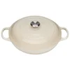 Le Creuset Signature Cast Iron Shallow Casserole Dish - 30cm - Almond - Image 1