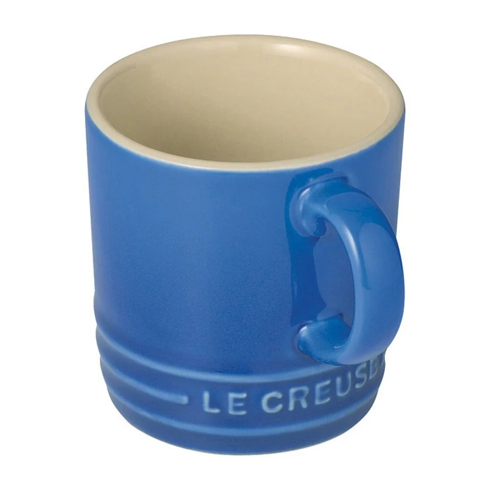 Le Creuset Stoneware Espresso Mug - 100ml - Marseille Blue Image 1
