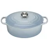 Le Creuset Signature Cast Iron Oval Casserole Dish - 29cm - Coastal Blue - Image 1